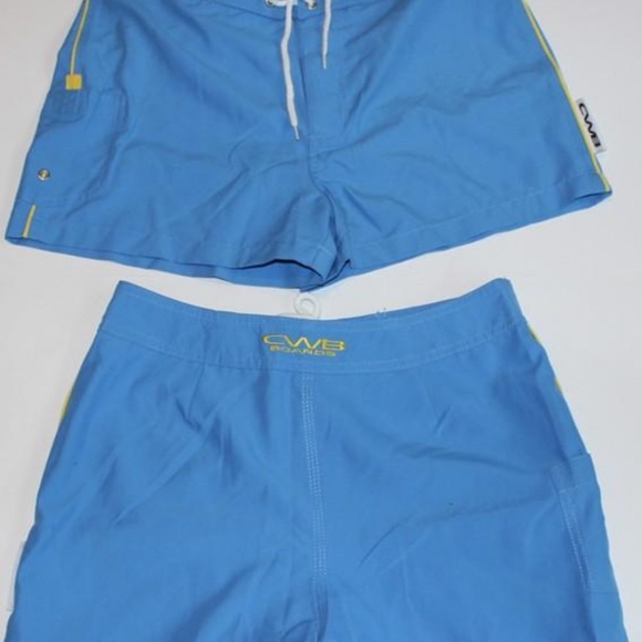 New CWB Board Surf Swim Shorts Tie Front Medium - Picture 2 of 3